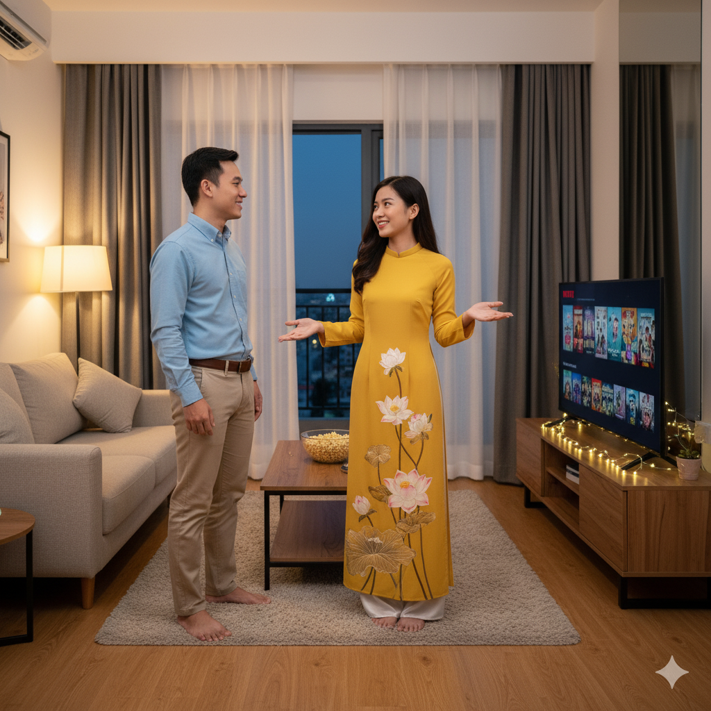 [越南語] 初級教材A1第08課：下次來我家看Netflix