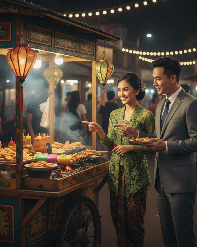 [印尼語] 初級教材A1第04課：印尼小吃車