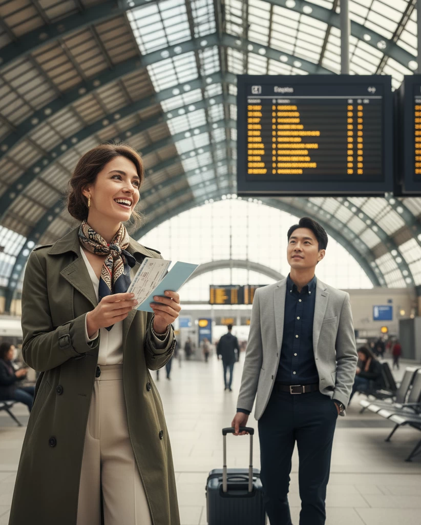 [法語] 初級教材A1第05課：兩張到里昂的車票